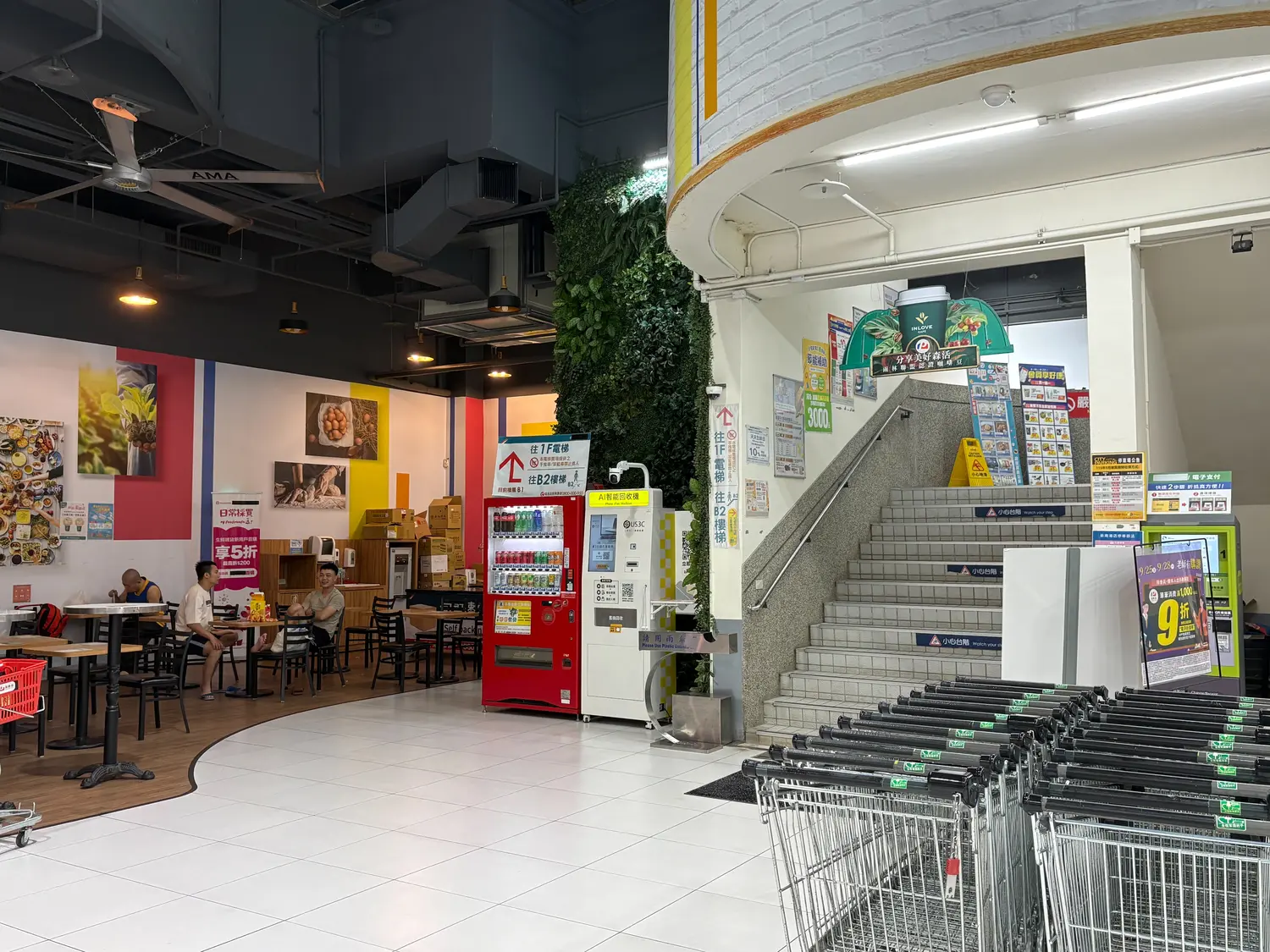 萬家福 南港機台 現場實景視角 3